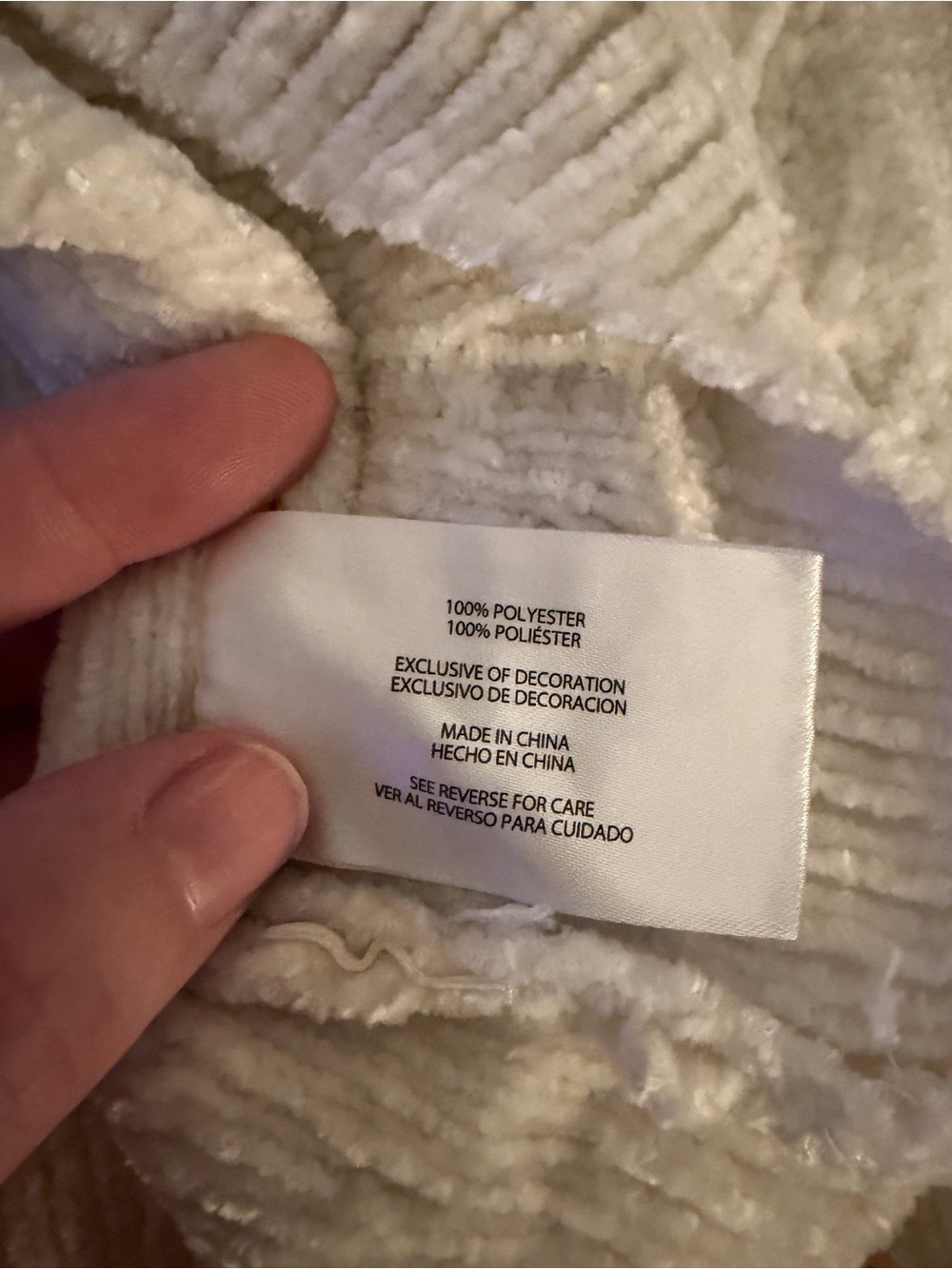 Orvis Women’s Soft Cream Textured Sweater- Size Small - Picture 10 of 11